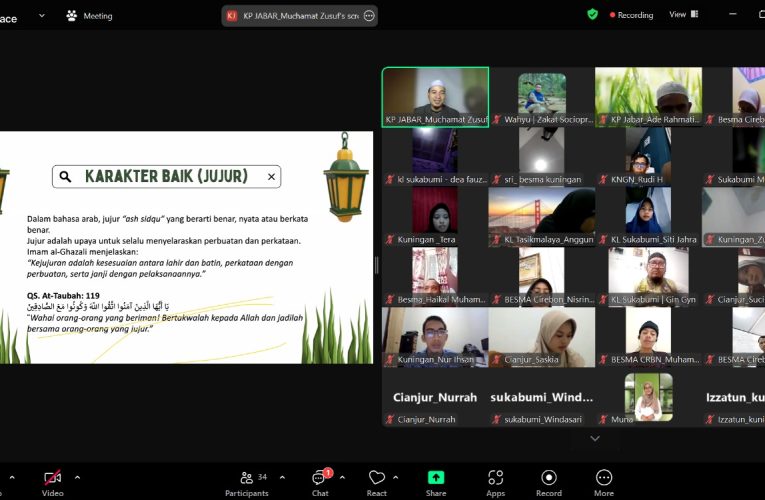Malam Minggu Berkah, Peserta Beasiswa Mahasiswa DT Peduli Kuningan Ikuti Mentoring Karakter BAKU