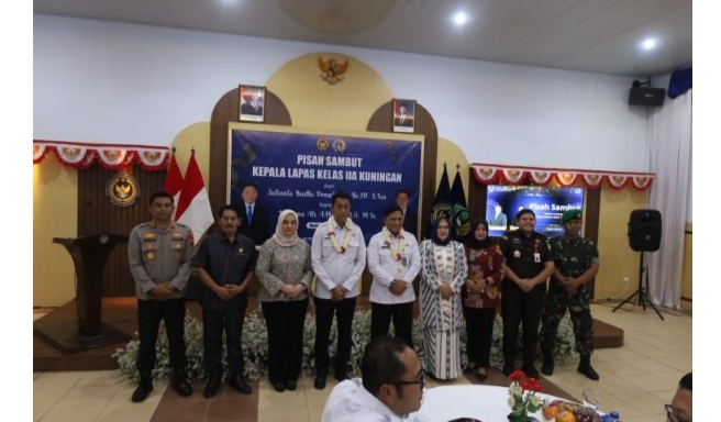Pergantian Kepemimpinan, Lapas Kuningan Diharapkan Jadi Model Pembinaan Humanis