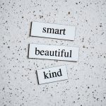 text on a white surface