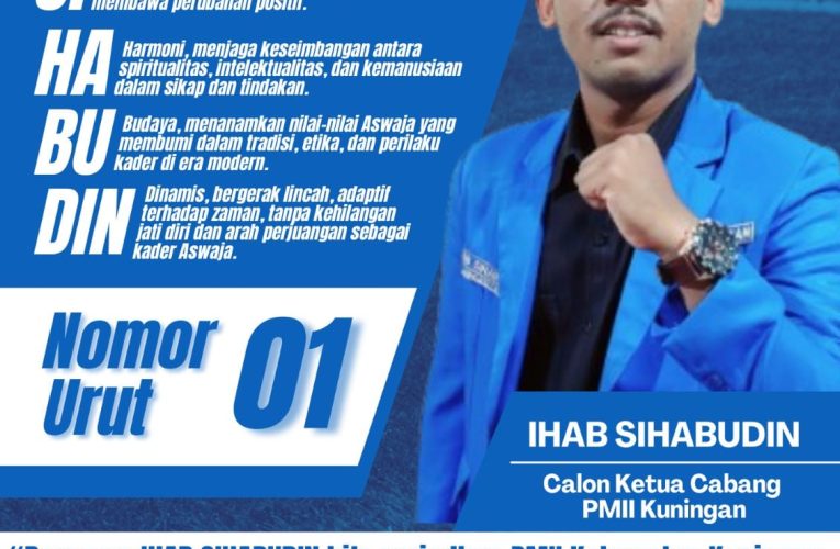 Ihab Sihabudin Jadi Simbol Kebangkitan Baru PMII Kuningan: Dari Ngaji, Ngopi, ke Aksi Nyata