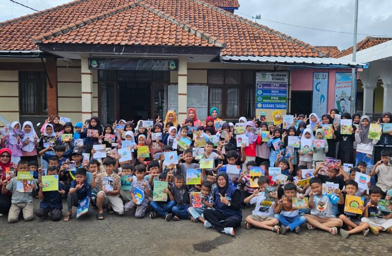 TBM Gelari Pelangi Resmi Diluncurkan, Ruang Baru untuk Tumbuhkan Budaya Literasi Anak-anak Citangtu