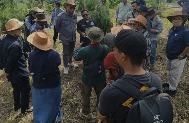 Ketua DPRD Sidak Pembukaan Lahan Ciremai Milik Puspita Cipta