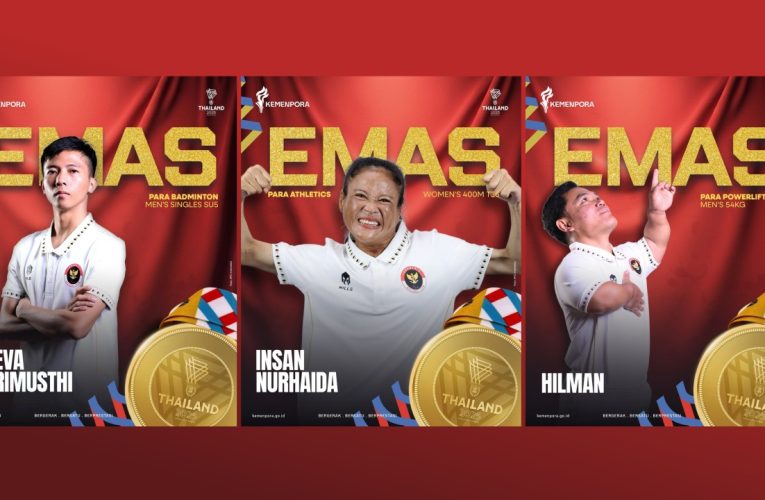 Tiga Atlet Disabilitas Asal Kuningan, Mengangkat Merah Putih Lewat Empat Emas ASEAN Para Games 2026