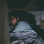 woman sleeping