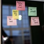 colorful sticky notes