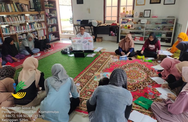 Edukasi Rutin PKH di TBM Pondok Kata Rz, Dorong Pemahaman Pola Asuh dan Kesadaran Graduasi Mandiri