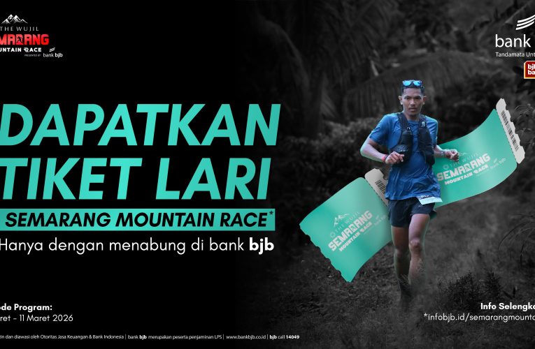 Dukung Gaya Hidup Sehat, bank bjb Buka Program Tiket Semarang Mountain Race 2026