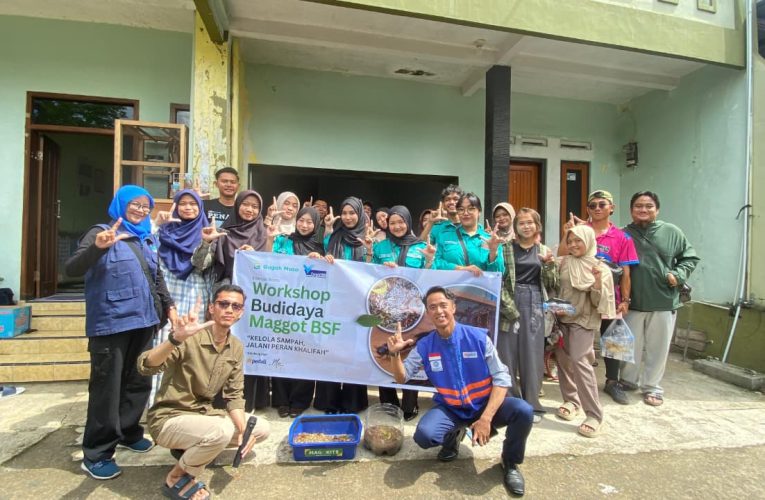 TBM Gugah Maca Gelar Workshop Literasi Sains Atasi Limbah Organik dengan Maggot BSF