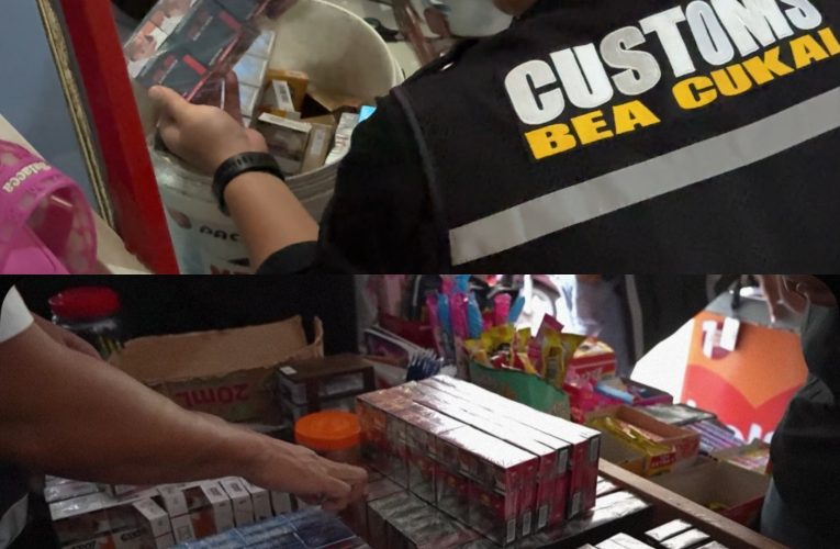 Operasi Maung Pajajaran Cirebon Berhasil Sita Ratusan Ribu Rokok Ilegal