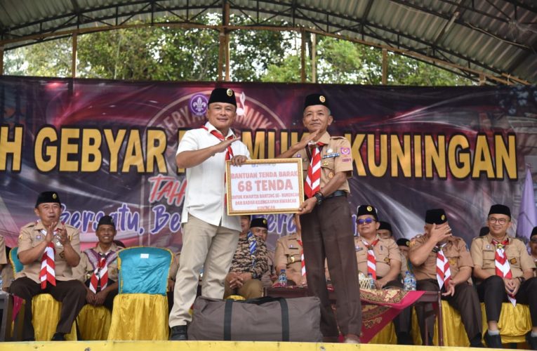Ribuan Orang Tua Jadi Saksi Pelantikan Pramuka Garuda, Kuningan Kejar Target 10.000 Anggota Berkarakter