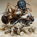 selective focus of beetles