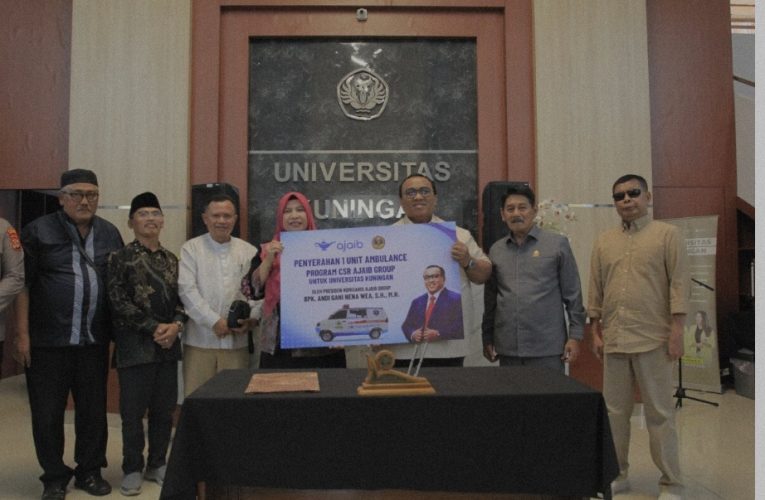 Peduli Kesehatan Di Kampus, Andi Gani Berikan Bantuan Ambulans Kepada Uniku