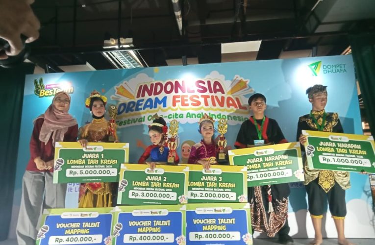 Gemilang di Jakarta, Nazma Fauziah Boyong Juara 1 Nasional Festival Cita-Cita Anak Indonesia Dompet Dhuafa