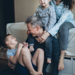photo of a happy and loving family