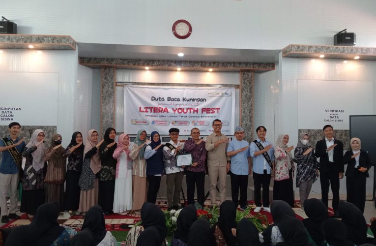 Litera Youth Fest Digelar di SMKN 5 K uningan, Sekdis Disarpusda Puji Antusiasme Siswa