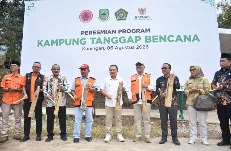 Resmikan Program KATANA, Bupati Kuningan Tekankan Kesadaran Warga Kunci Utama Mitigasi Bencana
