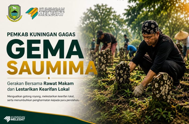 Melalui GEMA SAUMIMA, Warga Kuningan Diajak Rawat Makam Leluhur dan Doa Bersama Serentak