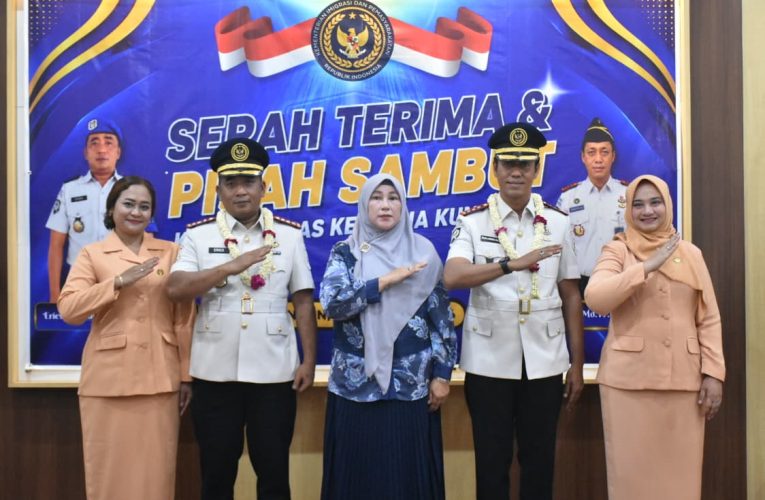 Sertijab Kalapas Kuningan, Eris Sugiyanto Siap Lanjutkan Inovasi Sukarno Ali dan Perkuat Pembinaan Warga BinaanS