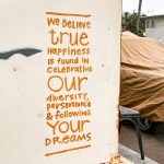 motivational quote on wall in san diego