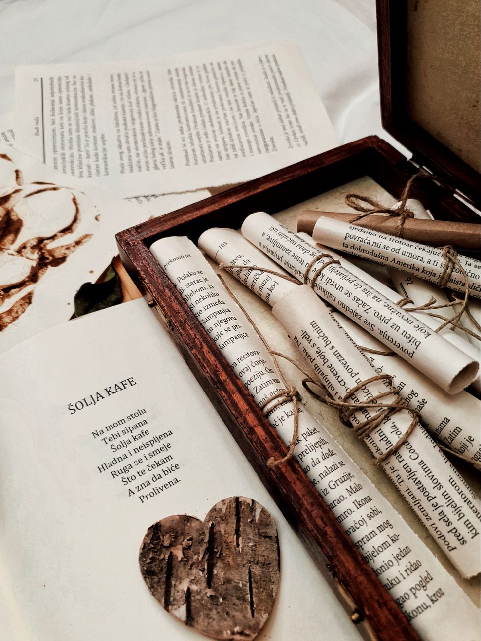 art from book pages