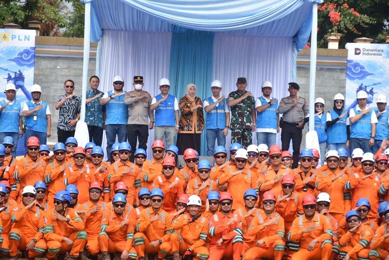 Pasukan Elite PLN Gelar Apel Bakti di Kuningan, 222 Personel Siap Pecahkan Rekor MURI Tanpa Padam